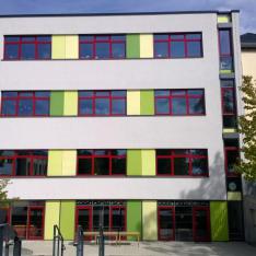 Um- und Erweiterungsbau 41. Grundschule, Hauptmannstraße 15, 01139 Dresden, Hauptgebäude und Sporthalle